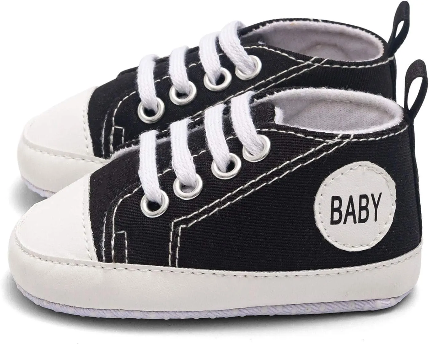 Baby Boys Girls Lace-Up Flat Sneaker Toddler Soft Breathable Cozy Non Slip Sport Shoes First Walking Fashion Shoes