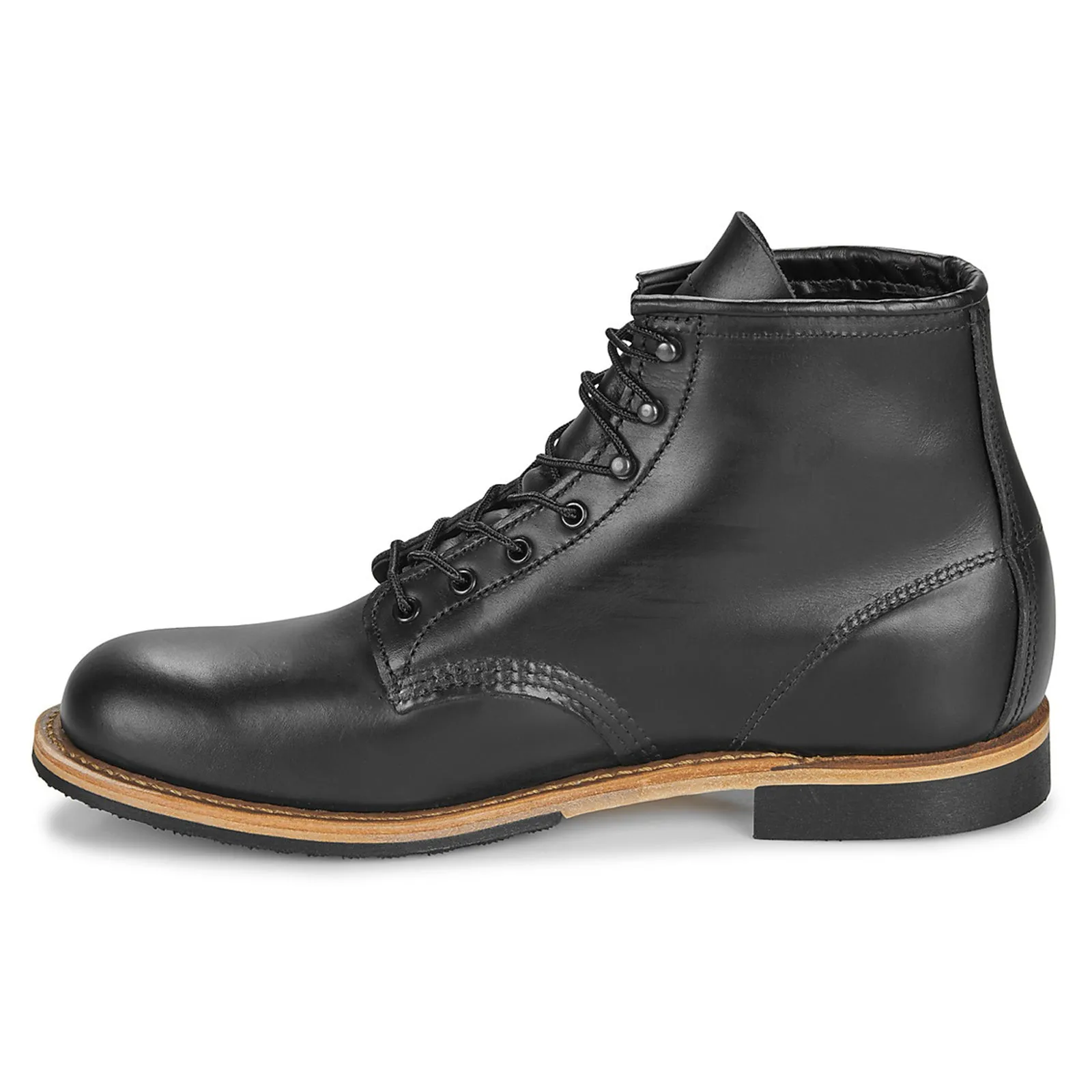 Beckman Full Grain Leather Men's Ankle Boots