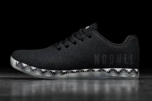 BLACK PATCHWORK TRAINER (MEN'S)