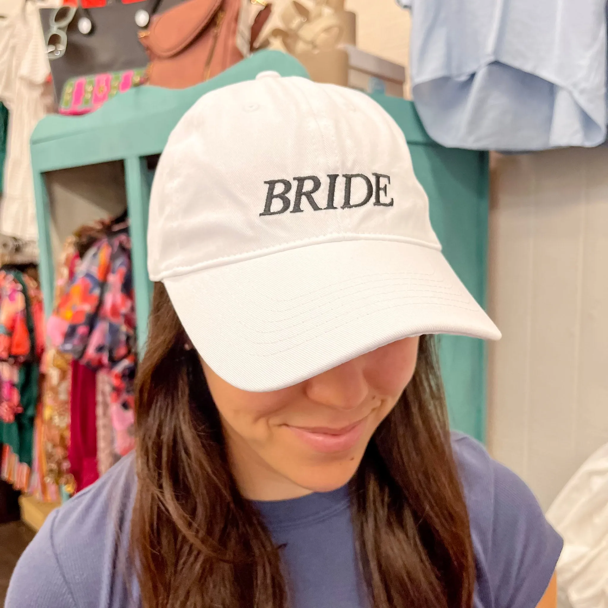 Bride Baseball Hat by XO Fetti