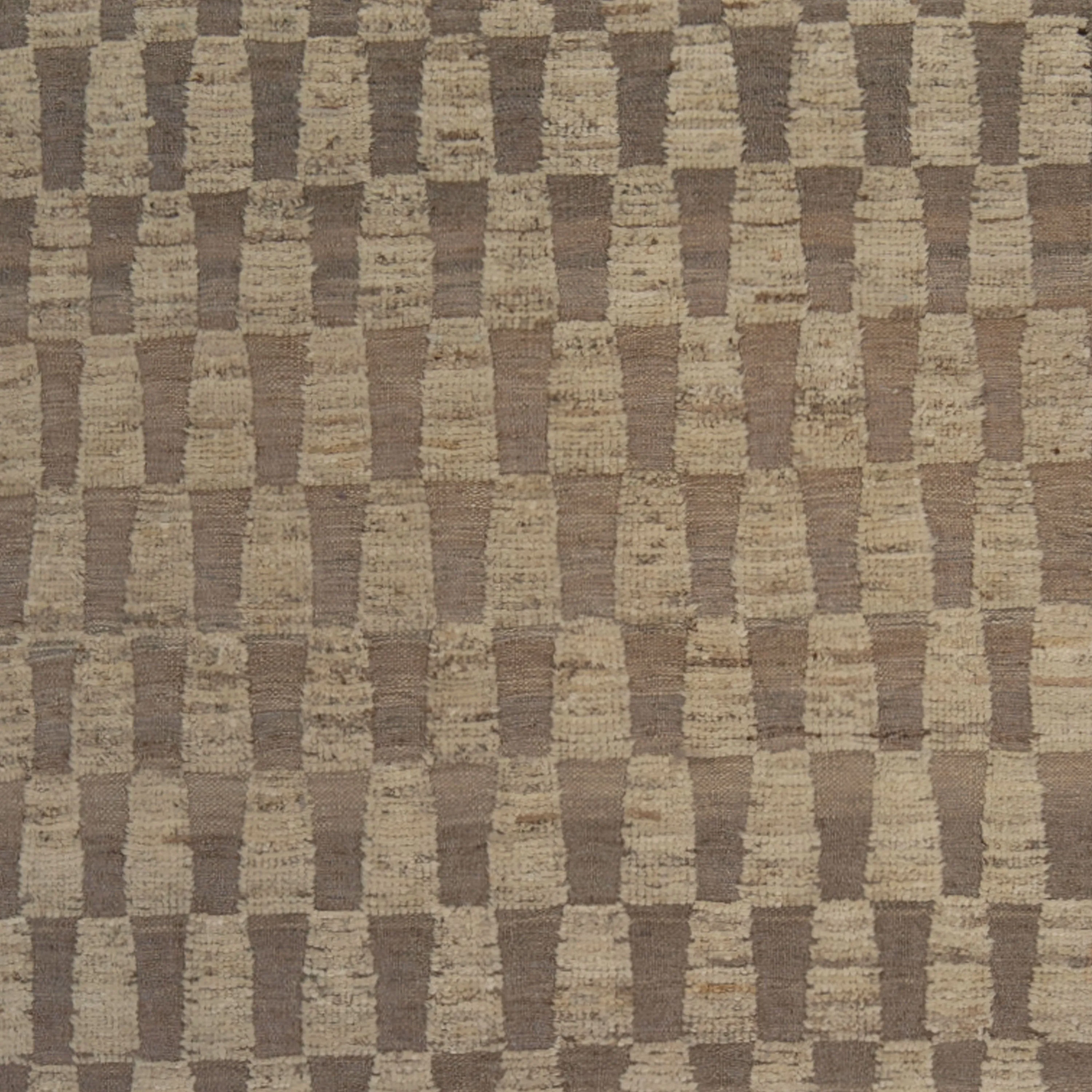 Brown Zameen Transitional Wool Rug - 3'3" x 12'3"