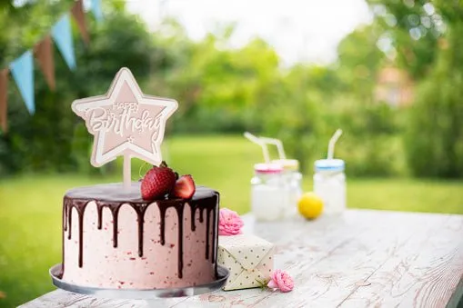 Cake Topper Pink Star Cake Toppers