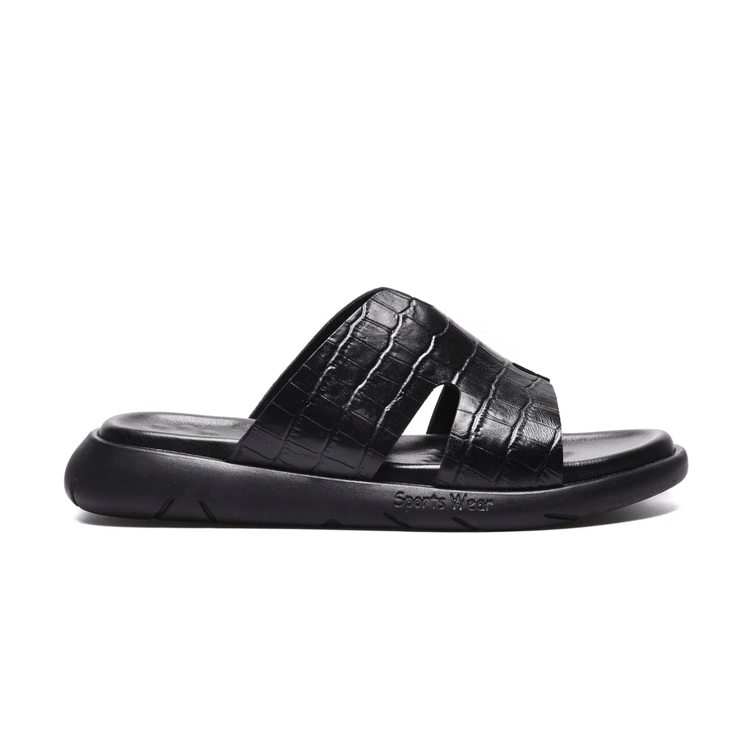 CHAOS Men's Shoes  Black  - 782