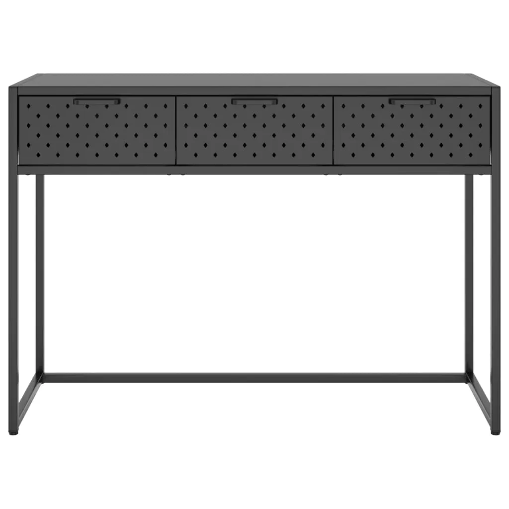 Console Table Anthracite 106x35x75 cm Steel