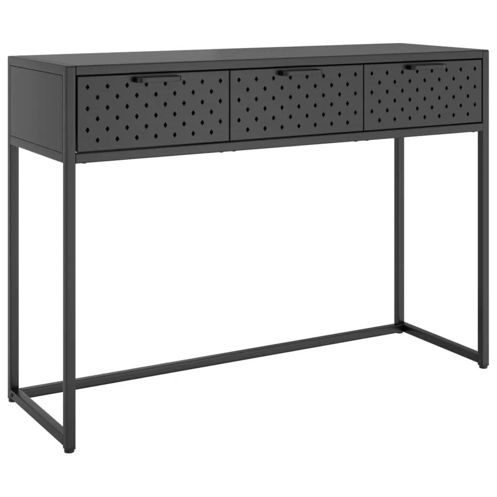 Console Table Anthracite 106x35x75 cm Steel