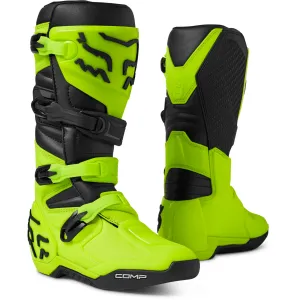 Fox Racing Comp Offroad Boots Flo Yellow