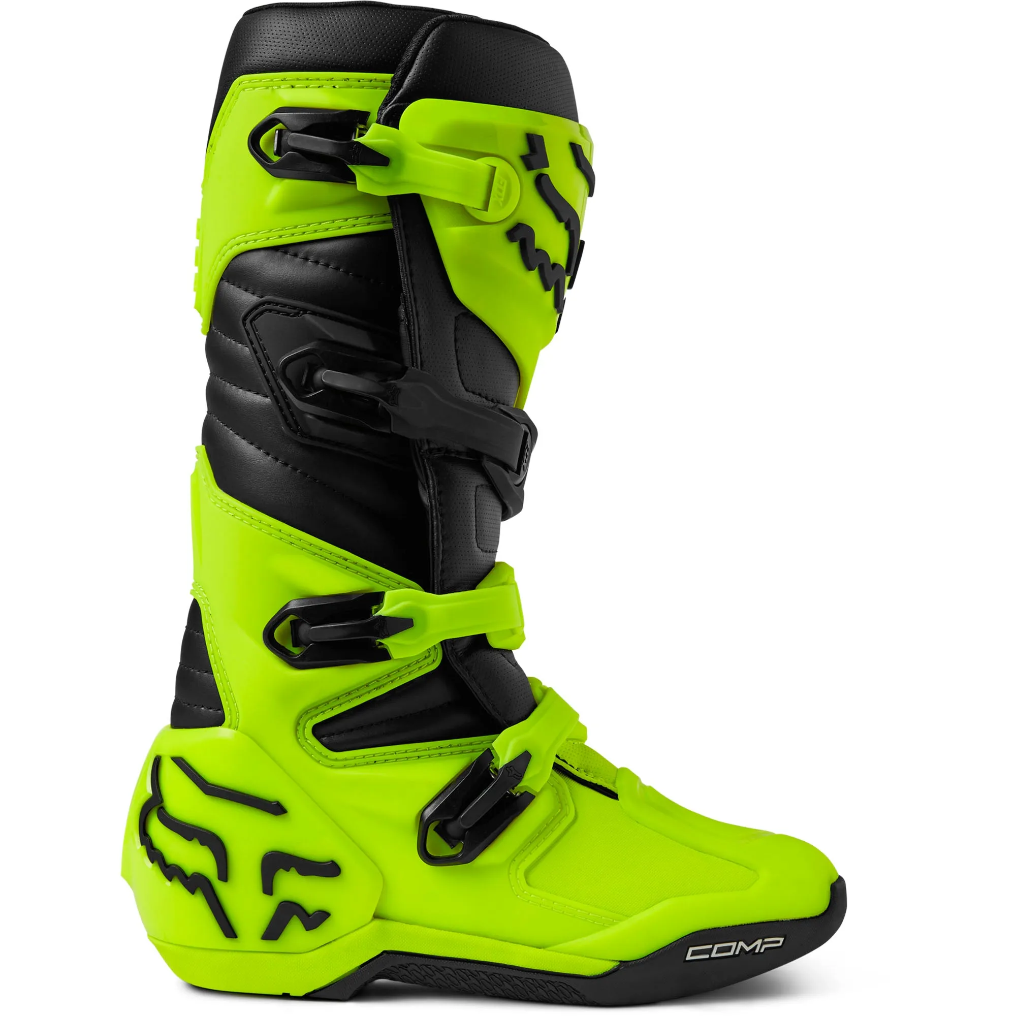 Fox Racing Comp Offroad Boots Flo Yellow