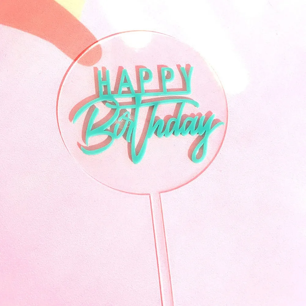 Happy Birthday Cake Topper