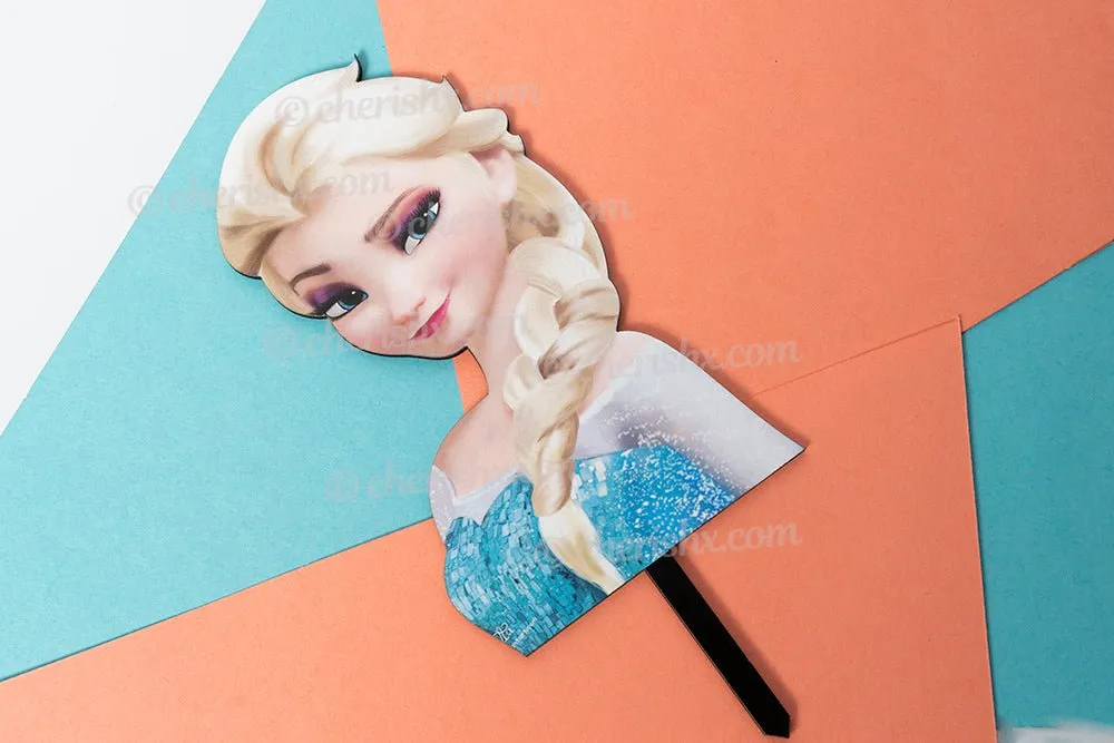 Happy Birthday Frozen theme Cake Toppers