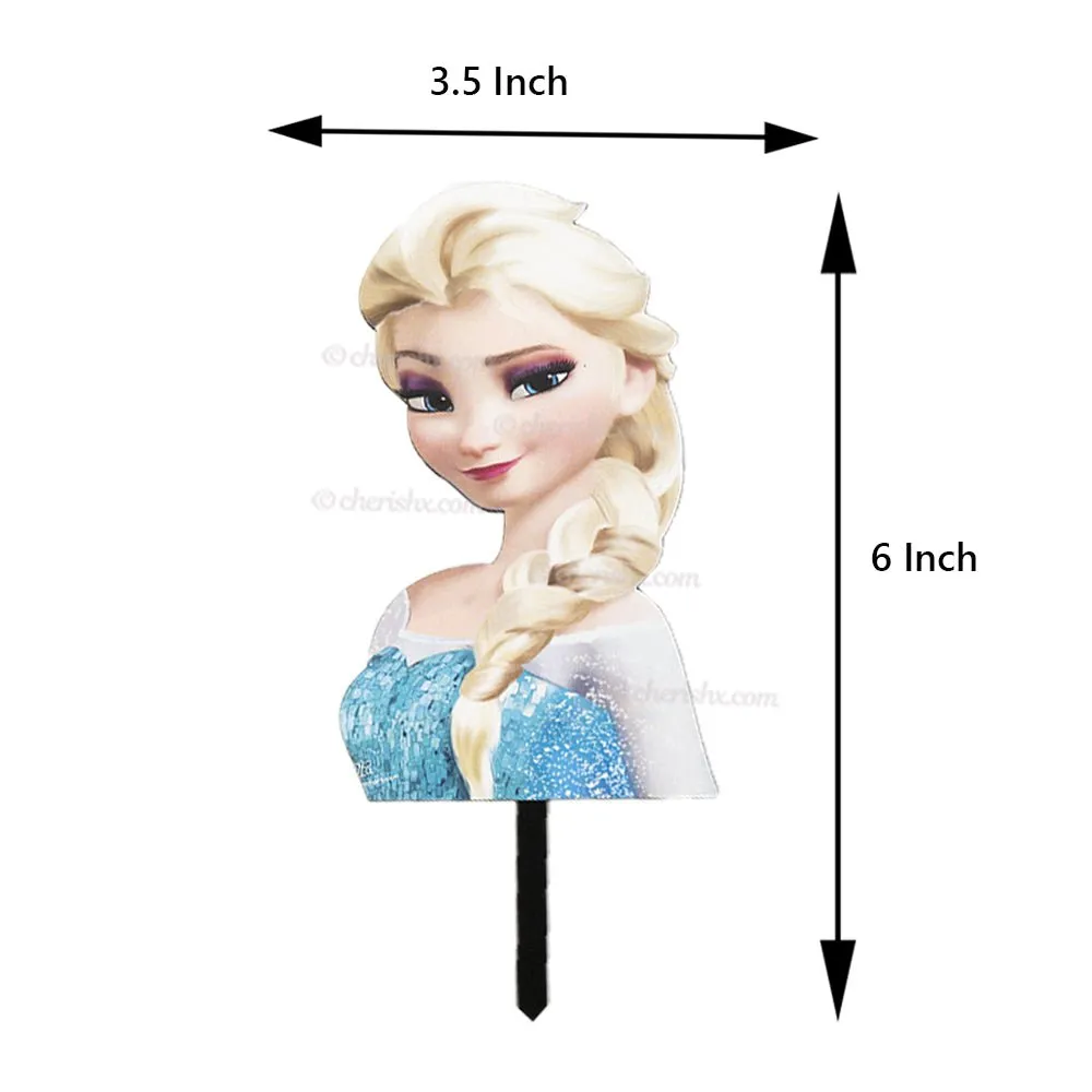 Happy Birthday Frozen theme Cake Toppers