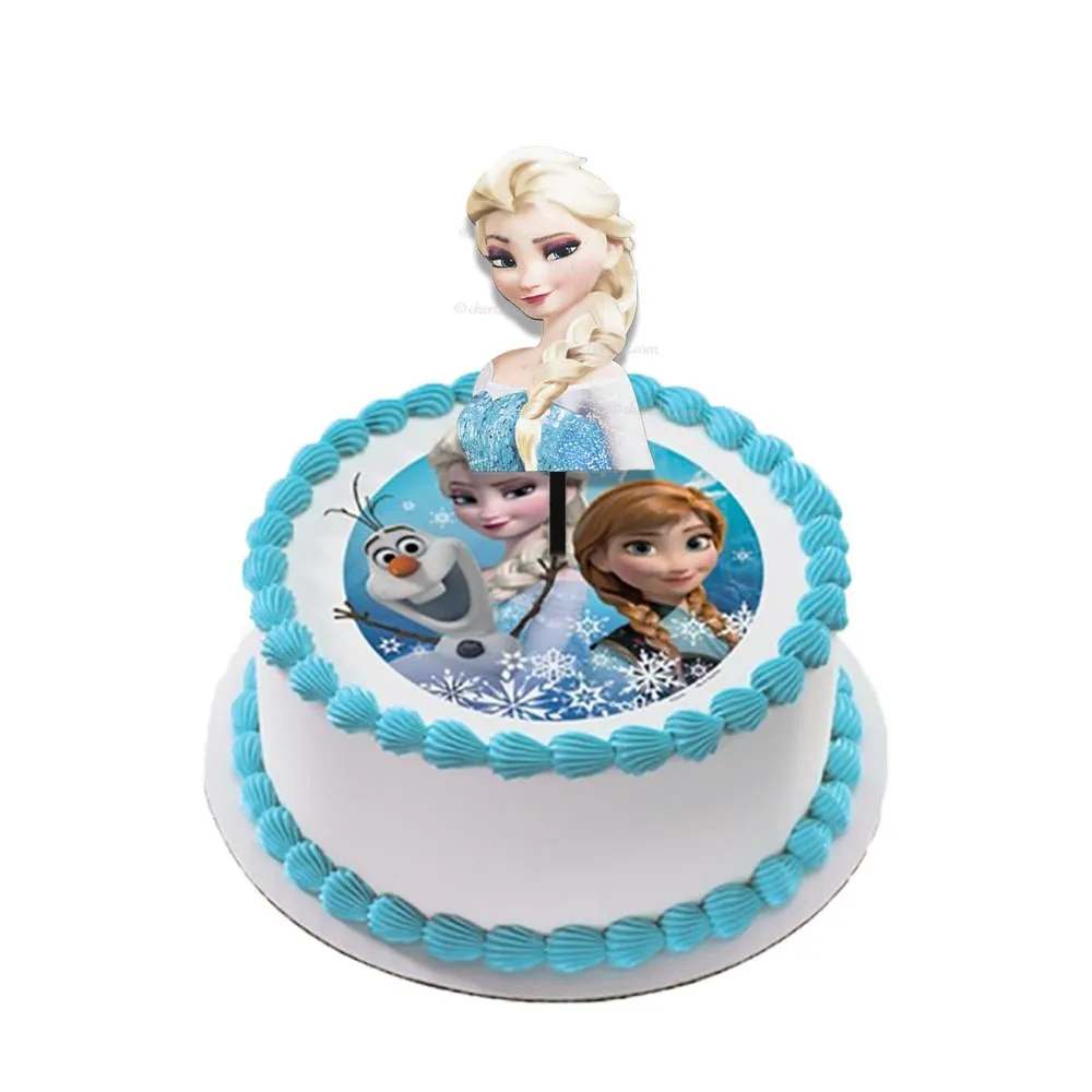 Happy Birthday Frozen theme Cake Toppers