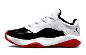 Jordan Air Jordan 11 Vintage Basketball Sneakers, White/Black/Red