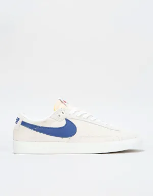 Nike SB x Polar Zoom Blazer Low GT QS Skate Shoes - Summit White/Royal