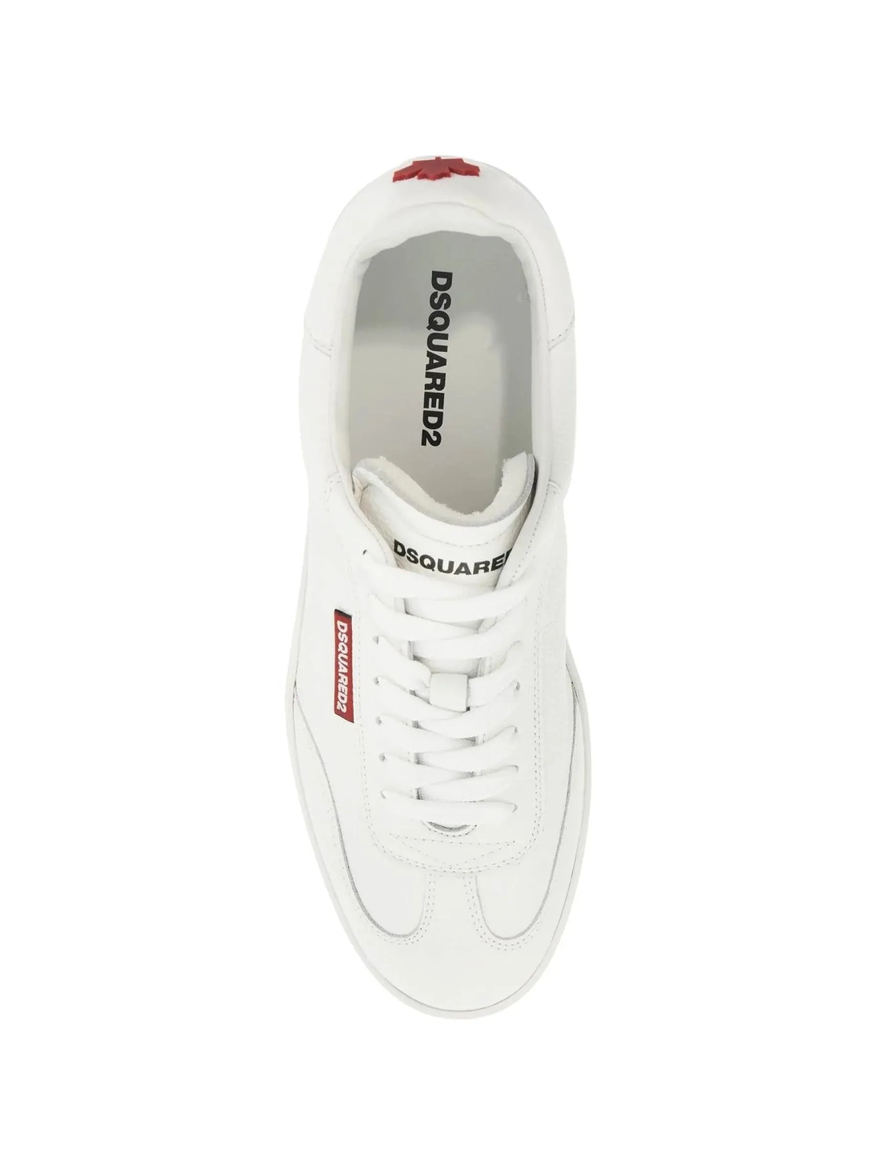 Printed Leather Sneakers