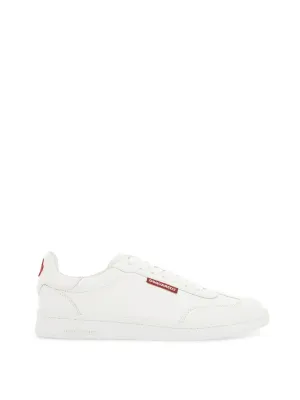 Printed Leather Sneakers