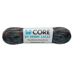 Rainbow Black CORE Laces