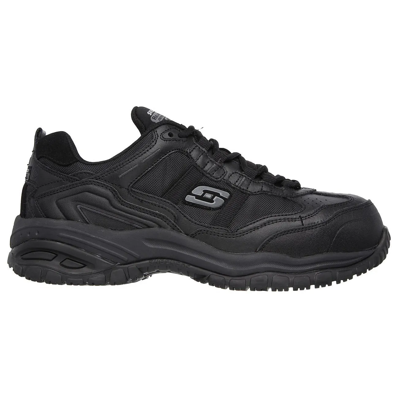 Skechers Work Relaxed Fit: Soft Stride – Grinnell Comp Safety Trainers
