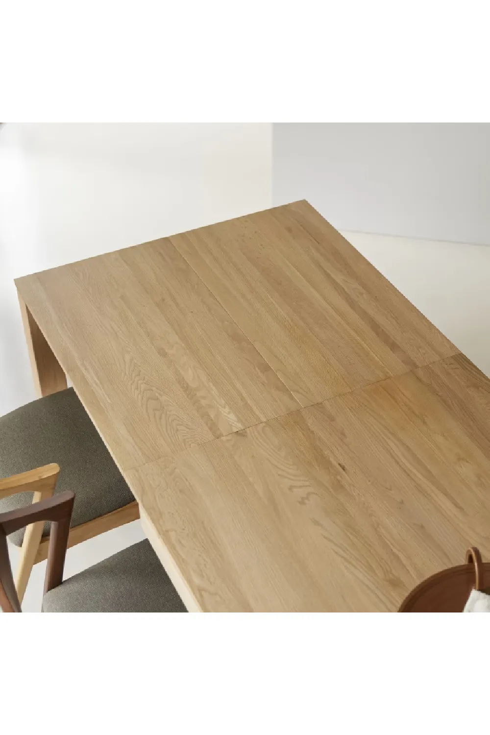 Solid Oak Extendable Table | Tikamoon Eden