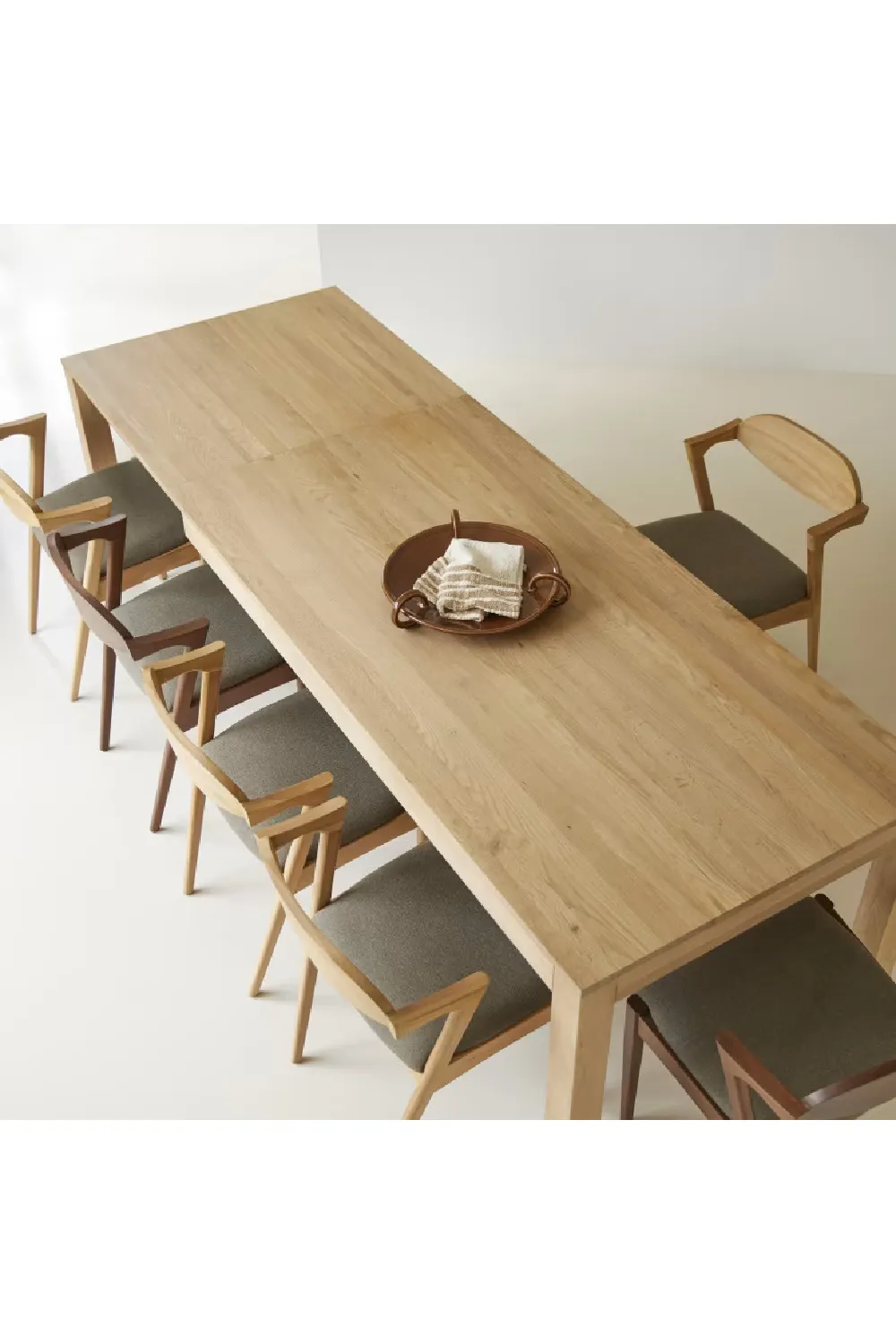 Solid Oak Extendable Table | Tikamoon Eden