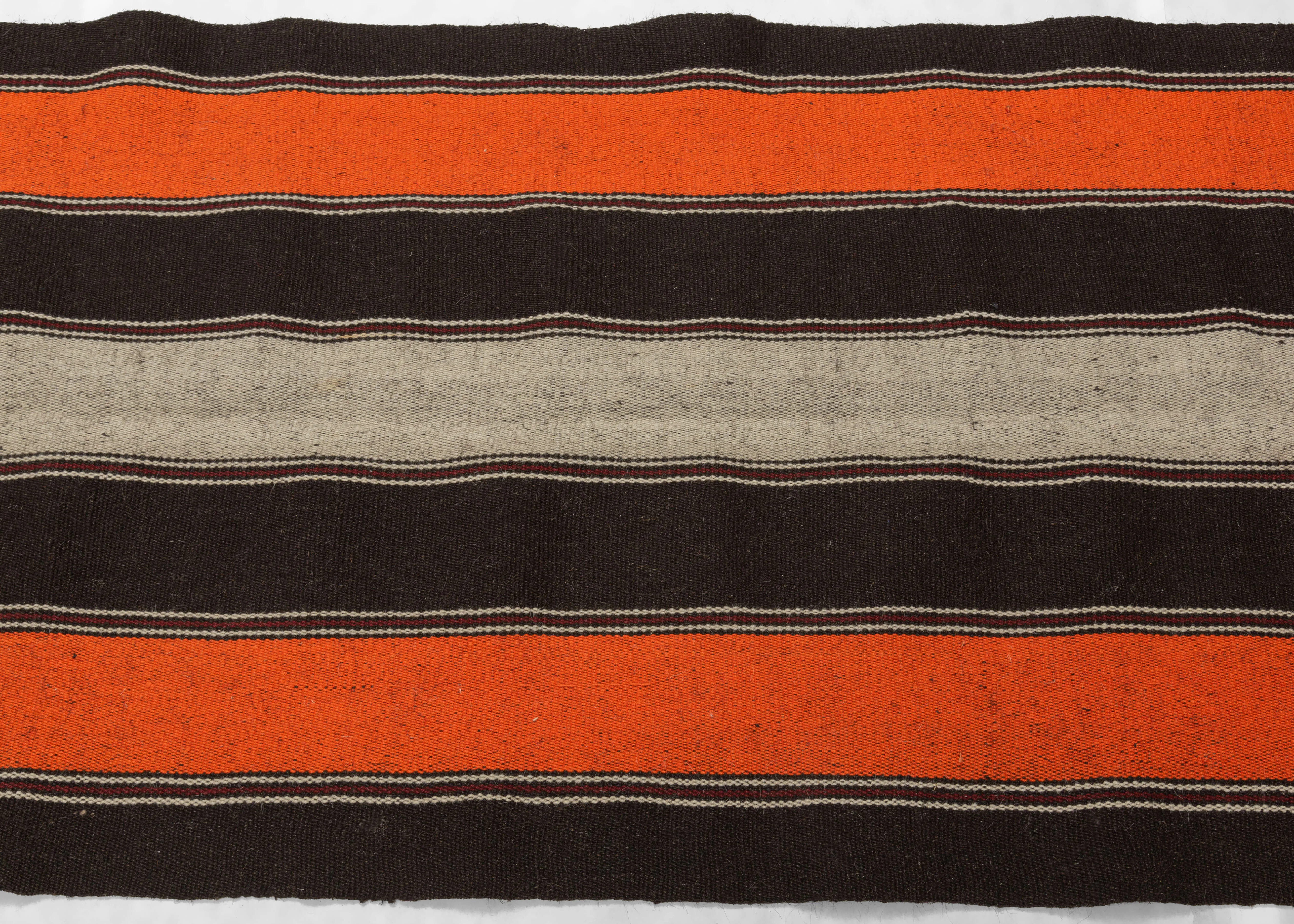 Vintage Turkish Kilim Runner - 2'6 x 14'6