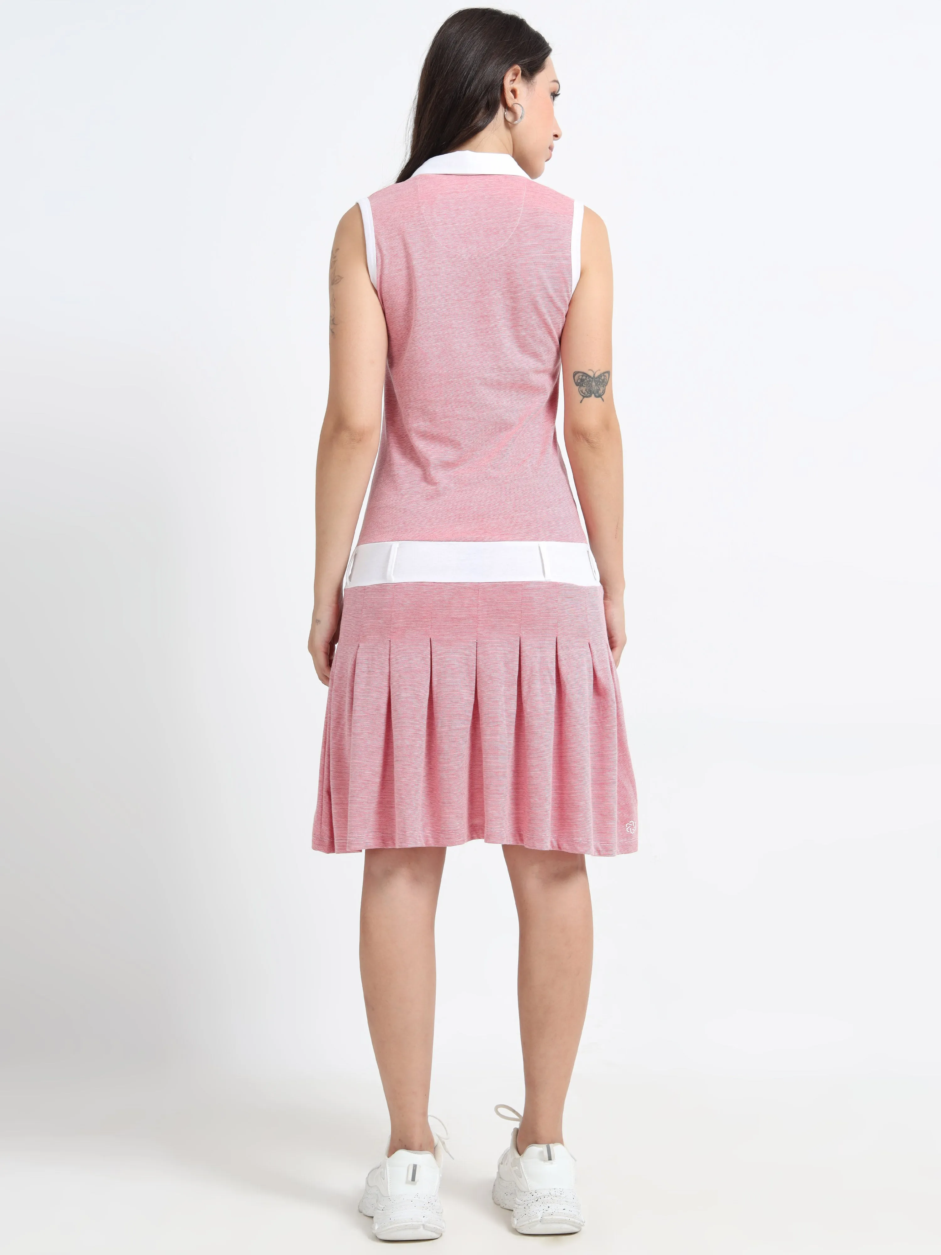 Women's rPET with Recycled Cotton Tennis Dress